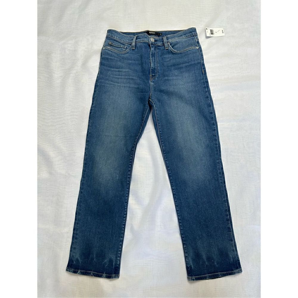 Hudson Women’s Barbara Straight-Leg Ankle High-Rise Jeans Size 29
